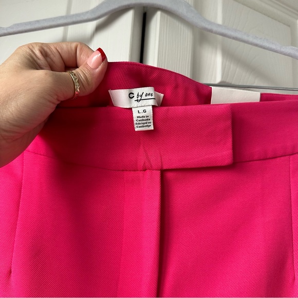 C BY ONE HIGH WAIST TROUSER SZ LG - Picture 9 of 13